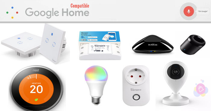 dispositivos compatibles con google home