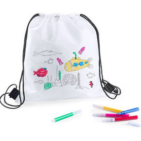 Mochila Colorear Regalo Original niños