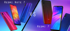 Comparativa Redmi 7 vs Redmi Note 7