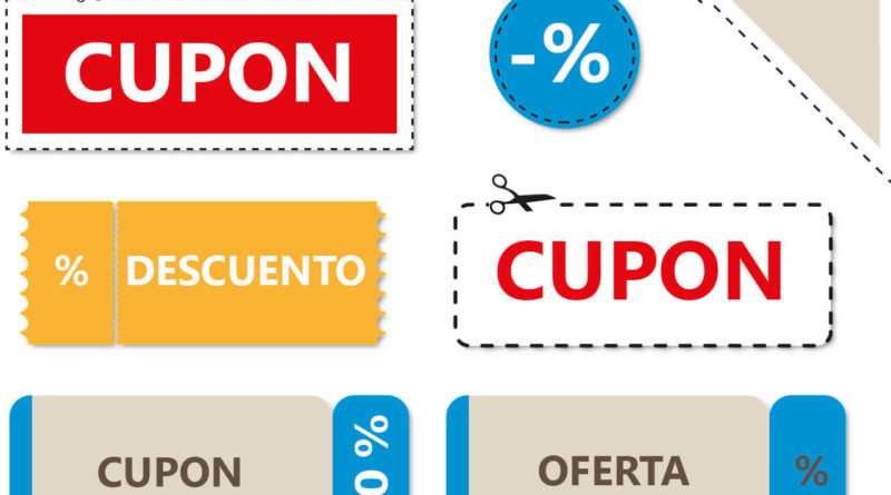 cupones y descuentos tiendas online